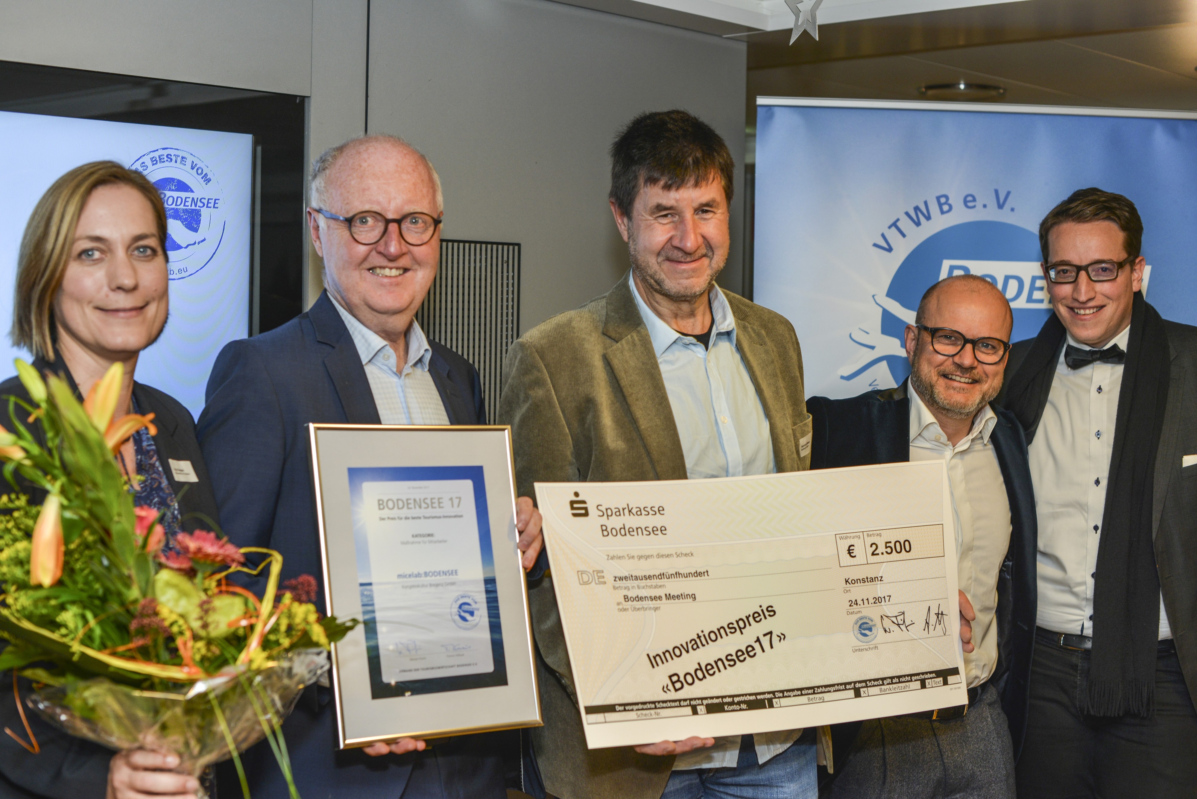  micelab:bodensee gewinnt Innovationspreis Bodensee17